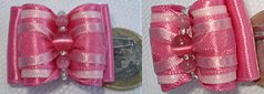 Perle semi précieuse oeil de tigre, deux plus petites et rocailles.