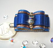 Rondelle strass cristal swarovski, deux perles cristal swarovski, deux coupoles et deux perles métal or.