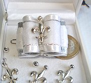 Fleur de Lys et rocailles.
